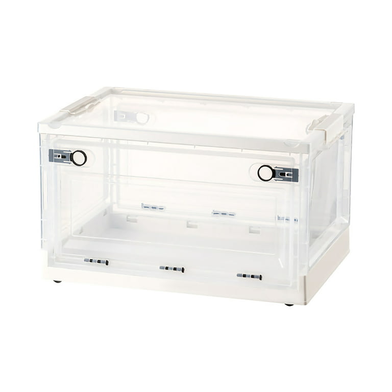 TFCFL 20pc Foldable Plastic Transparent Shoe Box Storage Clear