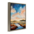 thumbnail image 4 of Stupell Industries Sun Bleached Stream Landscape & Nature Painting Brown Floater Framed Canvas Art Print Wall Art, 18 x 18, 4 of 10