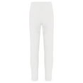 thumbnail image 2 of YEAHDOR Girls Figure Skating Pants Teens Juniors Shiny Rhinestones Rhythmic Gymnastics Leggings White 16, 2 of 7