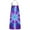 Purple Blue Tie, variant on Colorful Rainbow Tie Dye Spiral Pattern Apron-Garden Aprons for Women with Pockets-Cotton Linen Waterproof Kitchen Cooking Gardening Aprons Adjustable for Kitchen,Cooking,BBQ and Salon 33x27 Inch