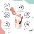 thumbnail image 6 of Zak 16oz Princess Water Bottle With Leak-Proof Lid, 6 of 7