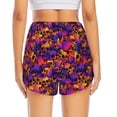 thumbnail image 4 of Xecao's Skull for a double-layer running short for women, perfect for gym, tennis, and more, featuring a convenient pocket., 4 of 9