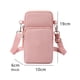 thumbnail image 2 of Monedero pequeño tipo bandolera con cremallera para teléfono móvil, minicartera de hombro, cartera para teléfono inteligente con ranuras para tarjetas de crédito, 2 of 5