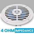 thumbnail image 4 of Altavoces marinos Pyle PLMR57W, 5,25 pulgadas, 100 W, 2 vías, impermeables, 4 of 7