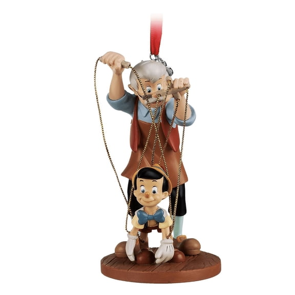 Disney Pinocchio and Geppetto Sketchbook Ornament (2019)