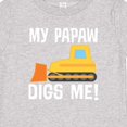 thumbnail image 4 of Inktastic Papaw Loves Me Grandson Truck Boys Baby T-Shirt, 4 of 5