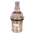 thumbnail image 1 of 1pcs Brass ceramic disc tap valve insert gland quarter turn, 1 of 5