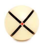 Aramith Nic Barrow's Ultimate SNOOKER 2 Sided Full Size Training Ball - 2 1/15 - 52.5 mm