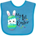 thumbnail image 3 of Inktastic My First Easter Bunny in an Egg Boys or Girls Baby Bib, 3 of 4