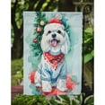 thumbnail image 3 of Maltese Christmas Garden Flag 11.25 in x 15.5 in, 3 of 5