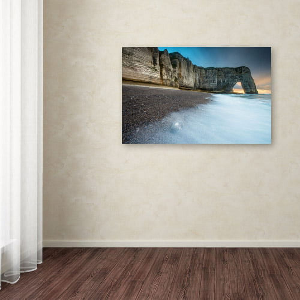 Trademark Fine Art "Gate to the Ocean" Canvas Art by Mathieu Rivrin
