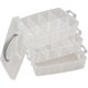 thumbnail image 1 of 3-Layer Item and Craft Storage Box with 30 Adjustable Compartments - Large, 1 of 4