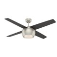 thumbnail image 1 of Casablanca 159931 Valby 54 Inch 4 Blade Quiet LED Light Ceiling Fan, Matte Nickel, 1 of 6