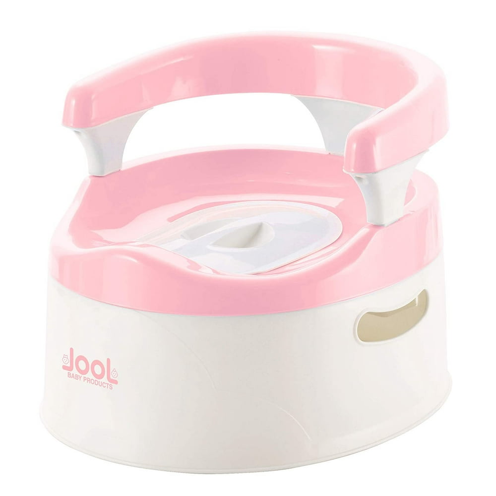 Child Potty Training Chair for Girls (Pink), Handles & Splash Guard