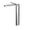 Chrome, variant on Pro Tall single handle bathroom sink faucet. Vessel sink faucet. Tall Basin Tap