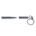 thumbnail image 5 of Retractable Pen Key Ring Portable Comfortable Grip Heavy Duty Stainless Steel Strong Mini Telescoping Signature Ballpoint Pen Outdoor Supplies, 5 of 5