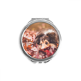 thumbnail image 1 of Chien Animal de Compagnie Photo Main Compact Miroir Rond Portable Poche Verre, 1 of 3