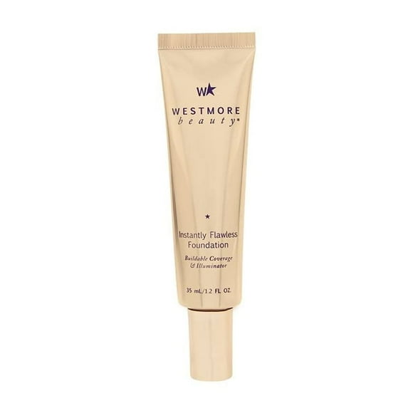 Westmore Beauty Instantly Flawless Foundation - Medium 1.2 oz - Foundation Full Coverage, Makeup Foundation, Liquid Foundation, Best Foundation, Light Foundation Foundat