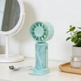 thumbnail image 6 of ROLKFUK Handheld Turbo Fan, Portable High Speed Small Fan with USB Rechargeable, Quiet Personal Cooling Fan for Travel Office Outdoor, Pocket Size Mini Desk Fan, 6 of 6