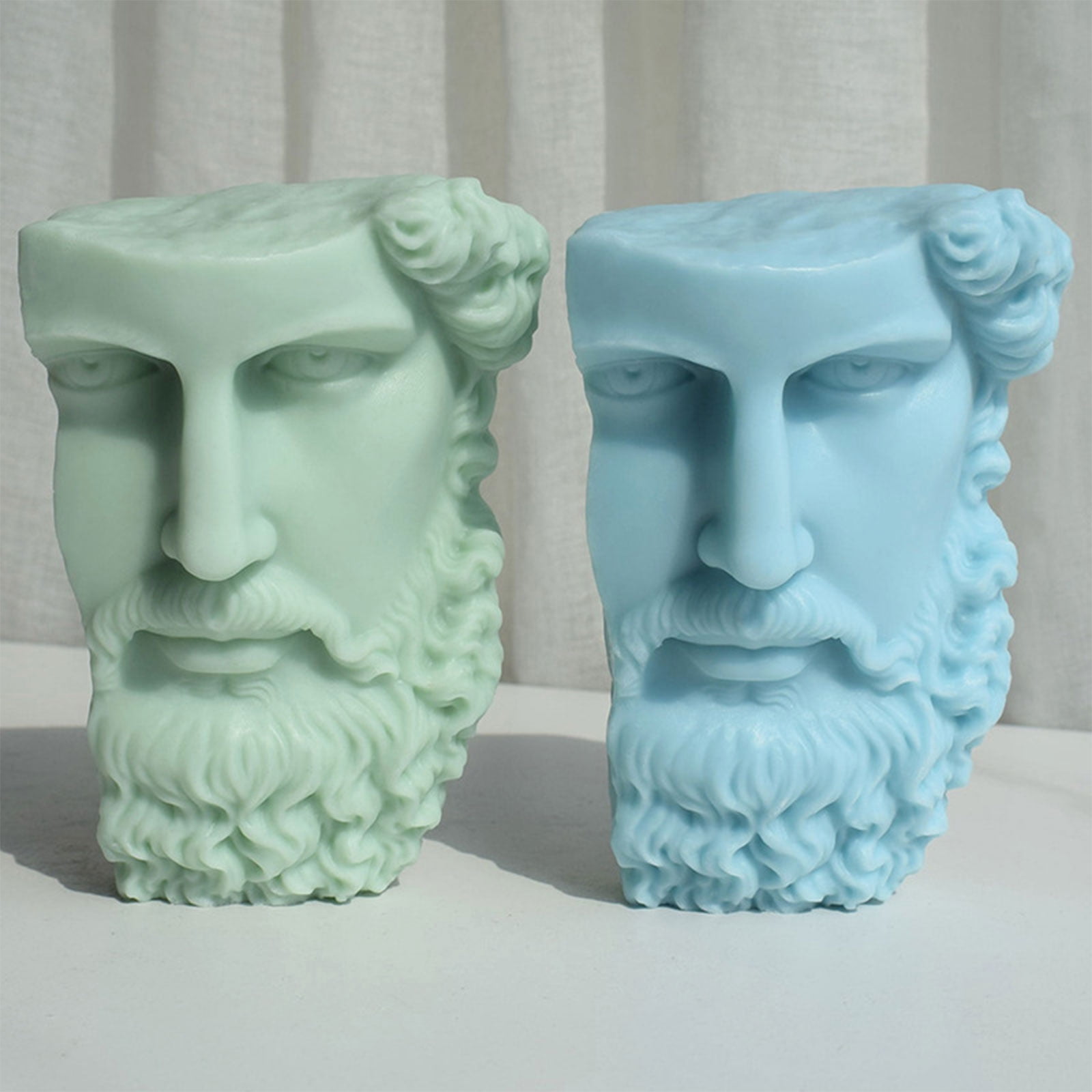 Statue Mold Fingurine Silicone Mold for Crafting Soap Plaster Ornament Resin Craft Desk Decoration