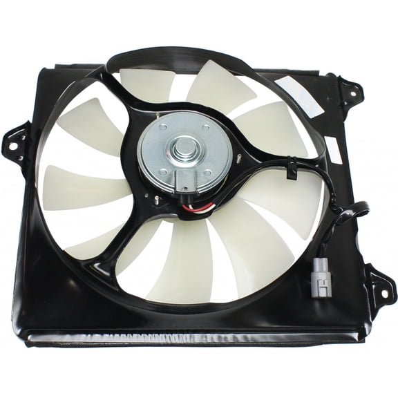 For Toyota Solara AC Condenser Fan Assembly 2000 01 02 2003 Driver Side 3.0L For LX3115105 | 16363-0A050 | 16361-0A121 | 16711-0A130