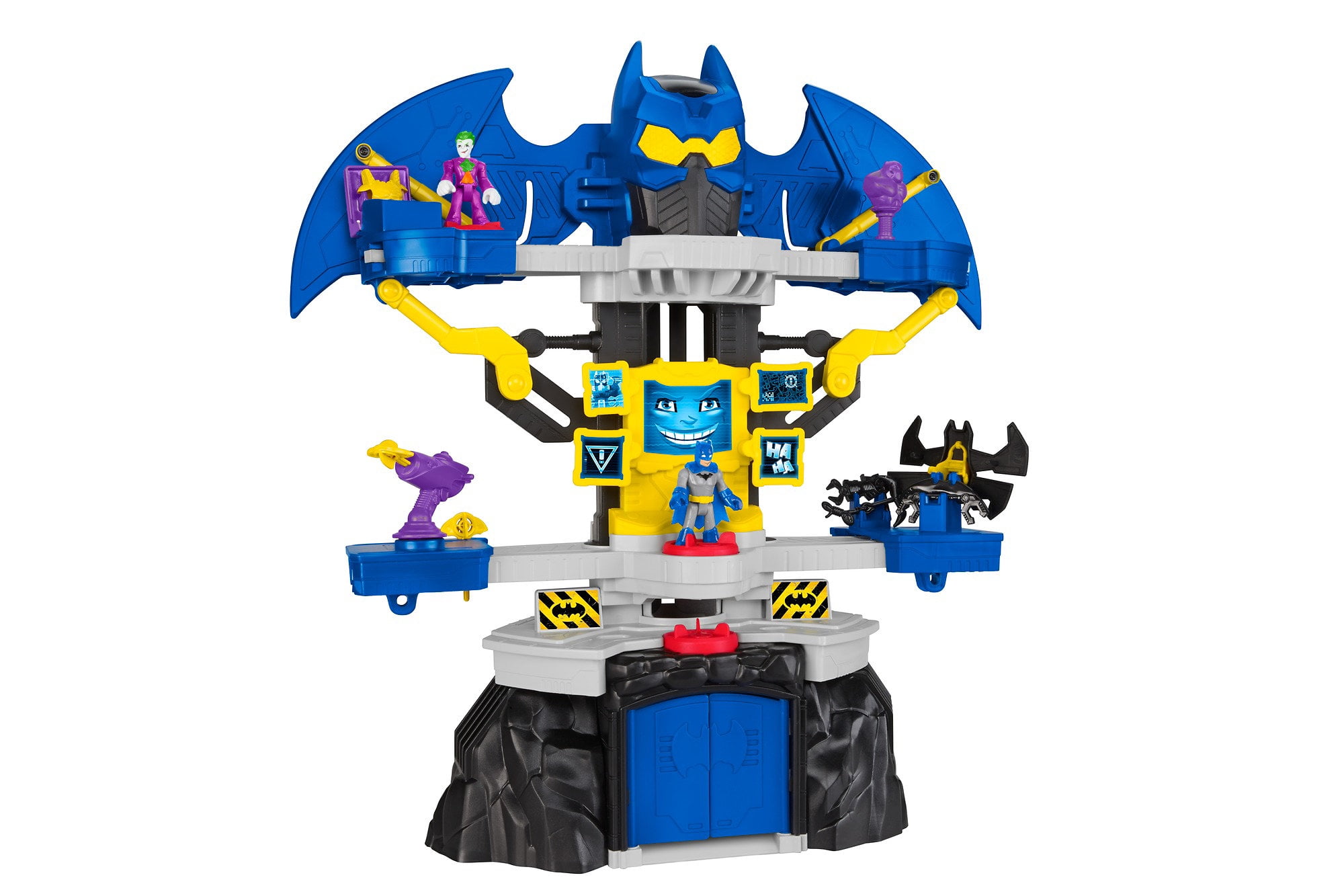 Imaginext batman transforming store batcave