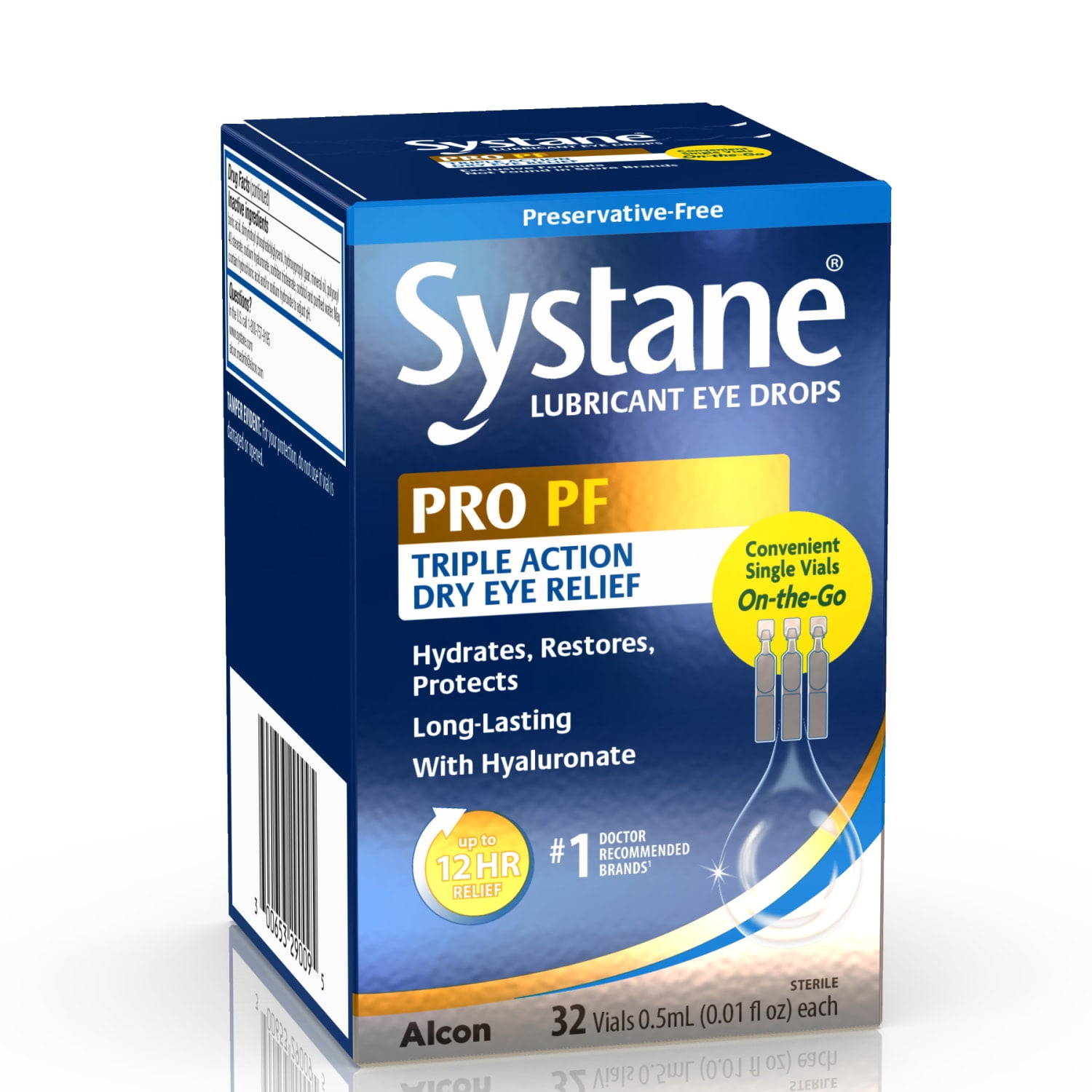 SYSTANE PRO Preservative Free Triple Action Dry Eye Relief Unit Dose 32CT
