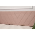 thumbnail image 4 of Twin Size Upholstered Daybed with Trundle, USB Charging Port, Modern V-Grained Bed Frame with Side Pockets, No Box Spring Needed, 4 of 18