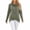 Gray, variant on Drawstring Cowl Neck Sweatshirt for Women Irregular Wrap Hem Long Sleeve Tunic Tops Fall Loose Fit Lightweight Sweatshirts S-2XL