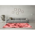 thumbnail image 3 of Ahgly Company Machine Washable Indoor Rectangle Abstract Red Modern Area Rugs, 8' x 12', 3 of 4