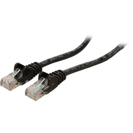 UPC: 0722868149676 | Belkin A3L791-06-BLK-S 6 ft. Cat 5E Black Network Cable