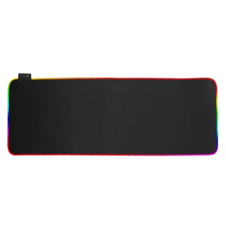 SHARE SUNSHINE Gaming Mouse Pad Large LED Keyboard Pad Waterproof 9 Lighting Modes