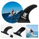 thumbnail image 5 of Aletas Tabla Surf 8 Pulgadas Accesorios Surf Con Propulsor Plástico Nailon (aleta Caudal), 5 of 9
