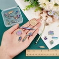 thumbnail image 3 of 20Pcs Medical Nurse Charms Rainbow Hospital Syringe Stethoscope Blessed Echometer Silk Ribbon Cerebrum Alloy Metal Pendants Beads for DIY Necklace Bangles Bracelets Earrings Jewelry Making, 3 of 6