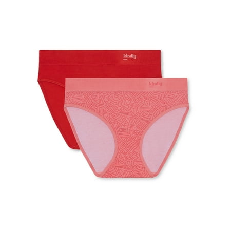 

Kindly Yours Women s Comfort Modal Bikini Underwear 2-Pack