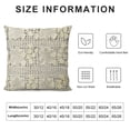 thumbnail image 5 of BANET  Waffle Pillowcases King ,  Soft Breathable Skin-Friendly Pillow Sham, Decorative Waffle Weave Pillow Case Covers 24x24in, 5 of 5