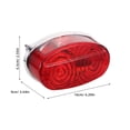 thumbnail image 2 of IFANLANDOR Luz Trasera Universal Para De Atv Compatible Con Motocicletas Y Utv, 2 of 6