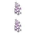 thumbnail image 4 of Baohd Add Of Color With Colorful Butterflies Wall Stickers Decorative Butterflies Simulated Butterflies Home Decor LK12 Purple 2Set, 4 of 6