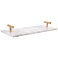 thumbnail image 1 of Phenofice 1Pc White Marble Multifunctional Tray for Home Use Dessert Storage and Display, 1 of 8