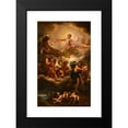 thumbnail image 2 of Jean Jouvenet 17x24 Black Modern Framed Museum Art Print Titled - Apollo and the Chariot of the Sun (1680-1690), 2 of 5