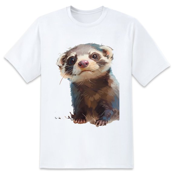 Men's Graphic TeeWatercolor Painting- (8) Letter Print T-Shirts Round Neck Short Sleeves Sizes XS-5XL Summer Daily Casual Tops