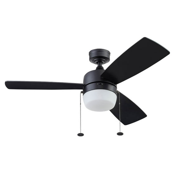 Honeywell Barcadero 44" Champagne Modern Ceiling Fan with Light