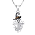 thumbnail image 1 of Collier Pendentif d'Ambiance Chapeau de Sorcière Gothique d'Halloween Pendentif d'Halloween Collier Chapeau de Sorcière, 1 of 4