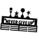 thumbnail image 3 of Perchero para medallas de carreras, soporte para exhibición de medallas, adorno colgante, placas de gimnasia de metal Altura 1874 cm, 3 of 9
