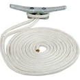thumbnail image 1 of Sea-Dog Double Braided Nylon Dock Line - 1/2" x 20' - White, 1 of 1