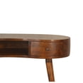 thumbnail image 4 of Chestnut Rounded Writing Desk, 4 of 5