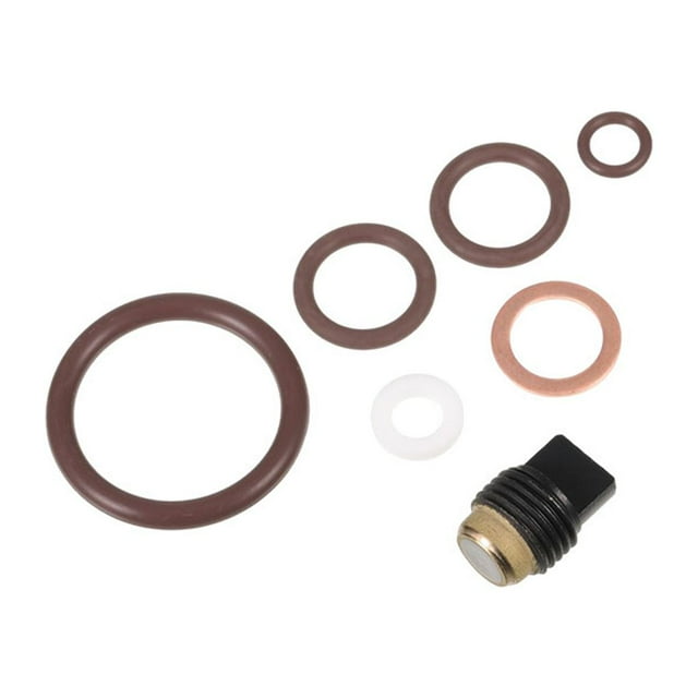 VONKY Kit de Réparation 7 Pcs en Cuivre Caoutchouc Matériel Durable Ensemble de Remplacement Accessoires d'Entretien Valves Machine Industrielle