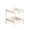 White-S, variant on Eolstice Freestanding White 4-Tier Plastic Storage Shelf, Multipurpose Organizer Rack, Indoor Household Kitchen Bathroom Utility Storage Unit