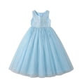 thumbnail image 5 of Bmisegm Flower Girl Dress Lace Bridesmaid Dress Flower Kid Wedding Ball Gown Toddler Princess Pageant Evening Dresses, 5 of 5