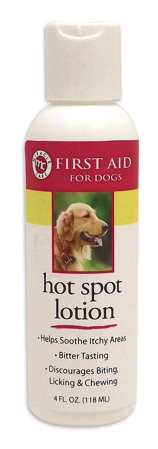 Miracle Care First Aid for Dogs Hot Spot Lotion for Itchy Areas (4 FL